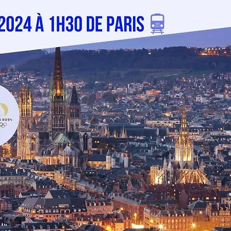 L'escale De Saint Maclou-rouen Centre Historique Руан