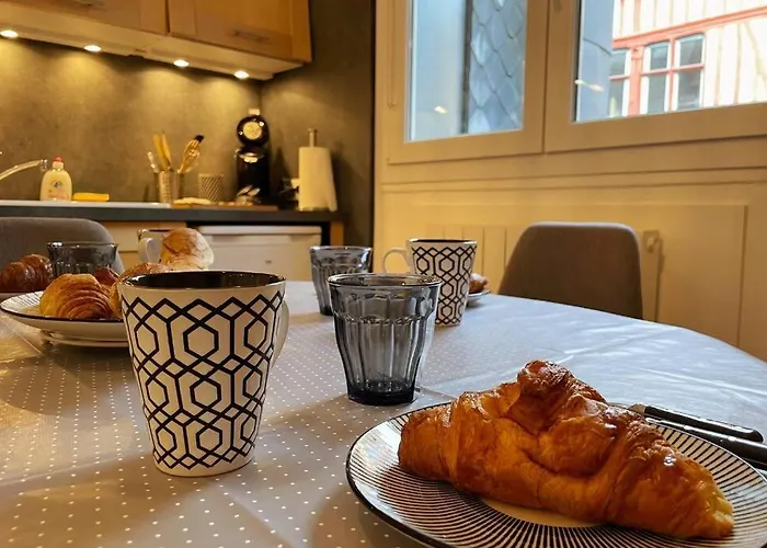 L'escale De Saint Maclou-rouen Centre Historique *